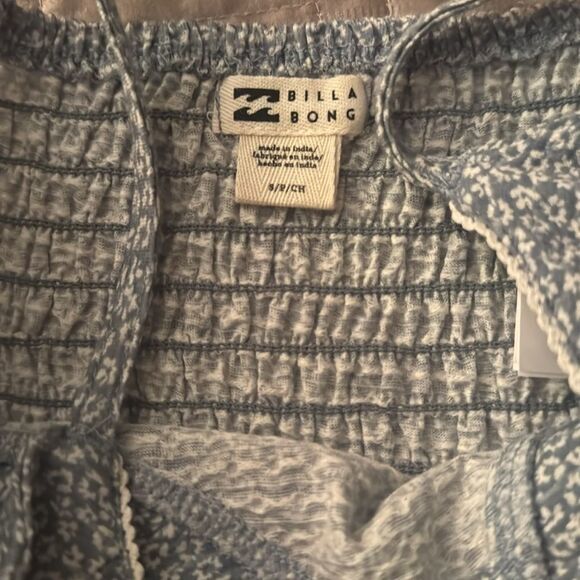 Billabong Blue Patterned Dress - Picture 4 of 4